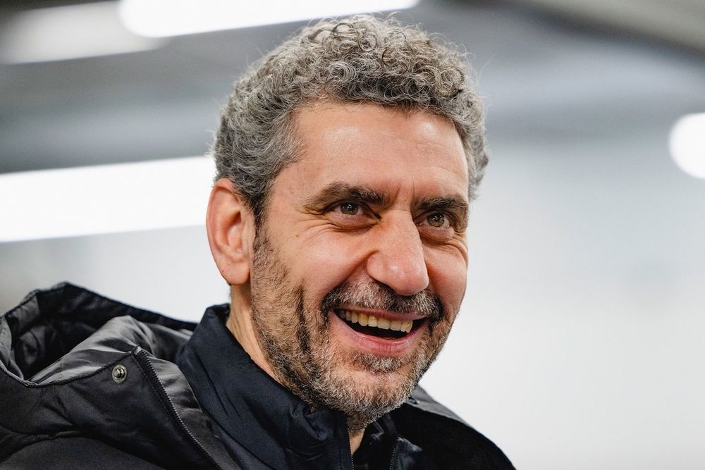 Andrea Stella, team principal McLaren, finalmente sorridente 
