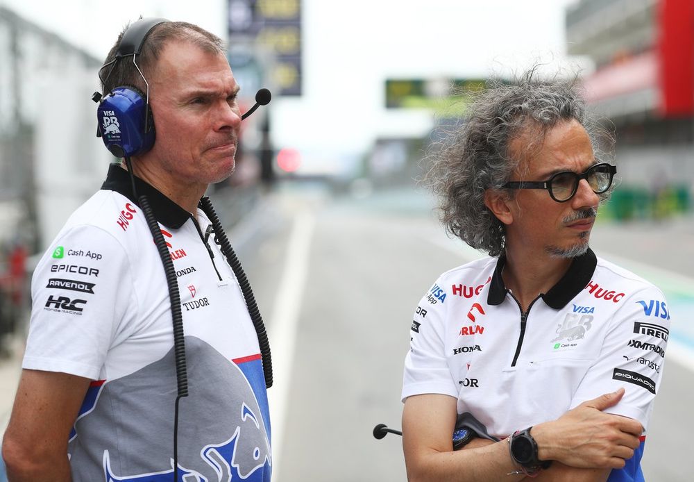 Alan Permane, Racing Director RB F1 Team, Laurent Mekies, Team Principal, RB F1 Team