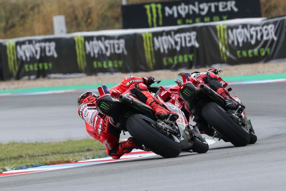 Marc Márquez y Pecco Bagnaia, Ducati Team