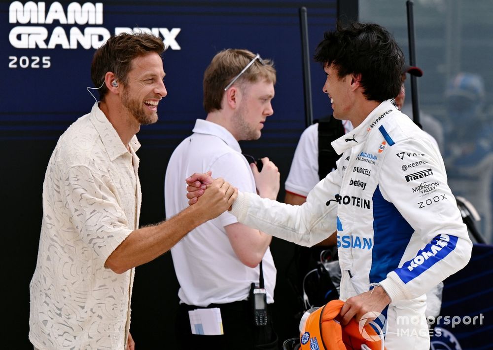 Alex Albon, Williams, Jenson Button