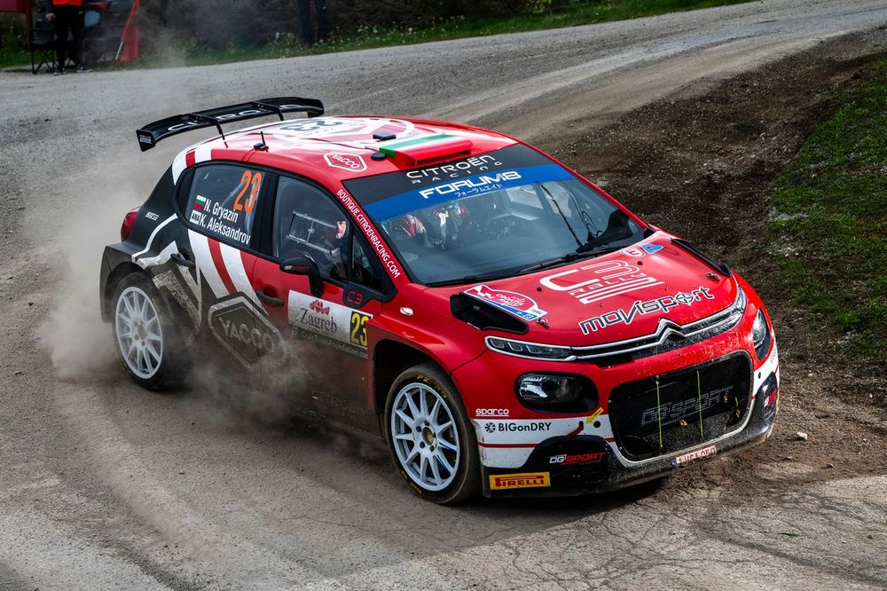 Nikolay Gryazin, Konstantin Aleksandrov, AEC - DG Sport Competition Citroen C3 Rally2