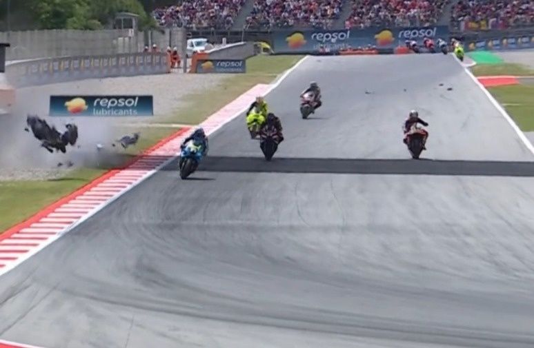 MotoGP | Bandiera rossa a Barcellona dopo il terribile incidente di Alex Marquez