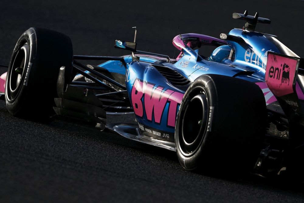 Alpine est l'une des écuries qui a le moins roulé et qui a causé un drapeau rouge.