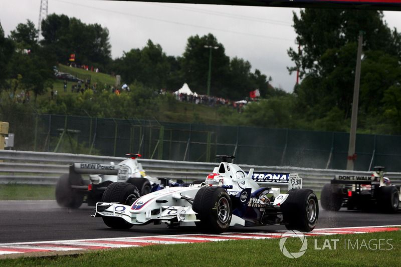 Robert Kubica spinde nog wel.