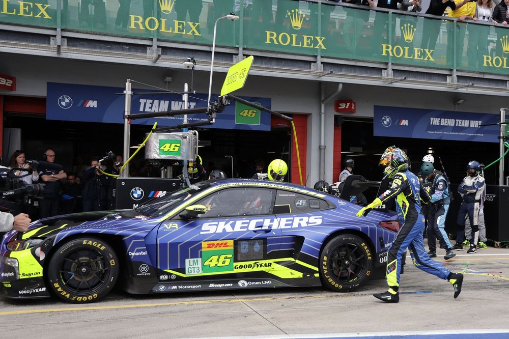 #46 Team WRT BMW M4 LMGT3: Ahmad Al Harthy, Valentino Rossi, Kelvin Van Der Linde