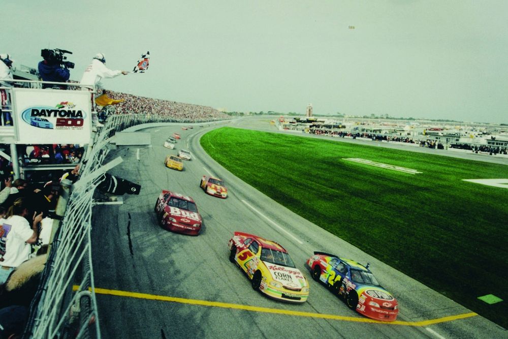The 1997 Cup season opened with victory in the Daytona 500
