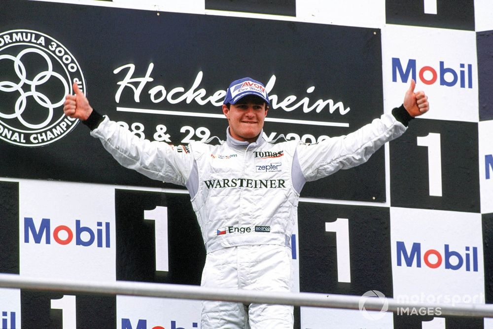 In a thrilling climax, Enge demoted McLaren team-mate Scheckter 