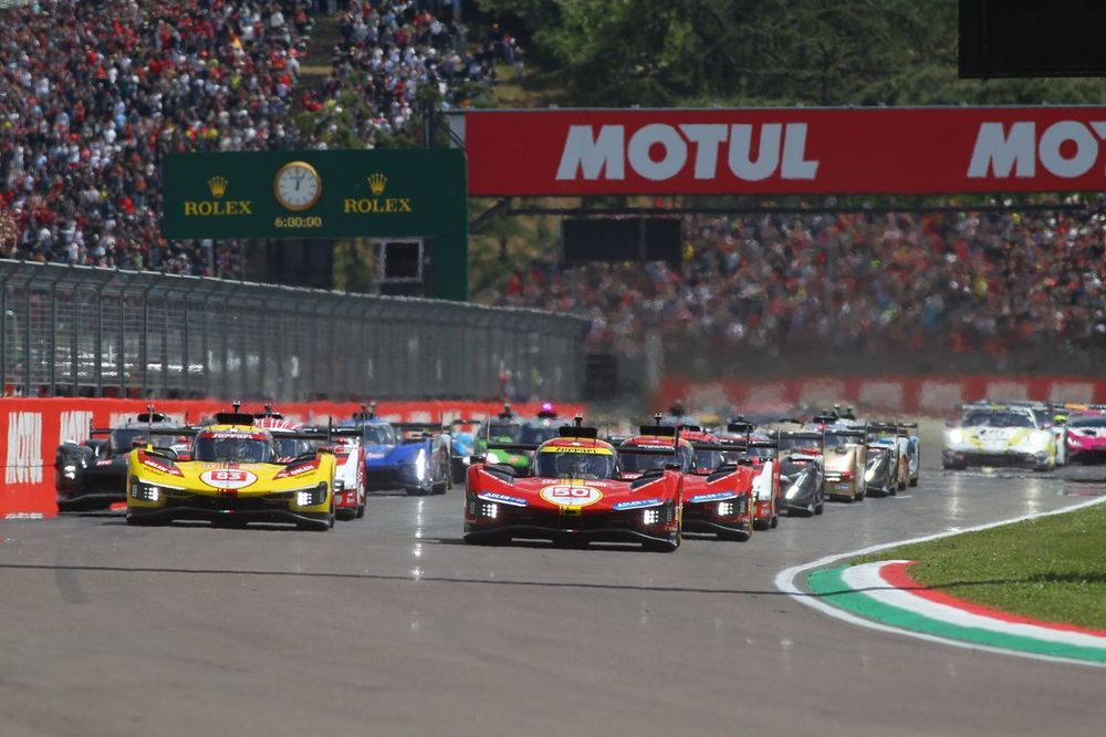 La partenza della 6H di Imola