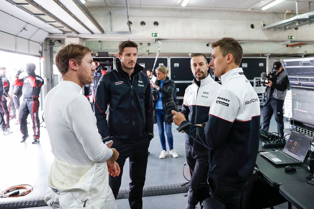 Sebastian Vettel, Kevin Estre, Frederic Makowiecki, Matt Campbell, Porsche 963