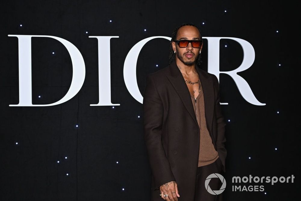 Lewis Hamilton Dior Homme