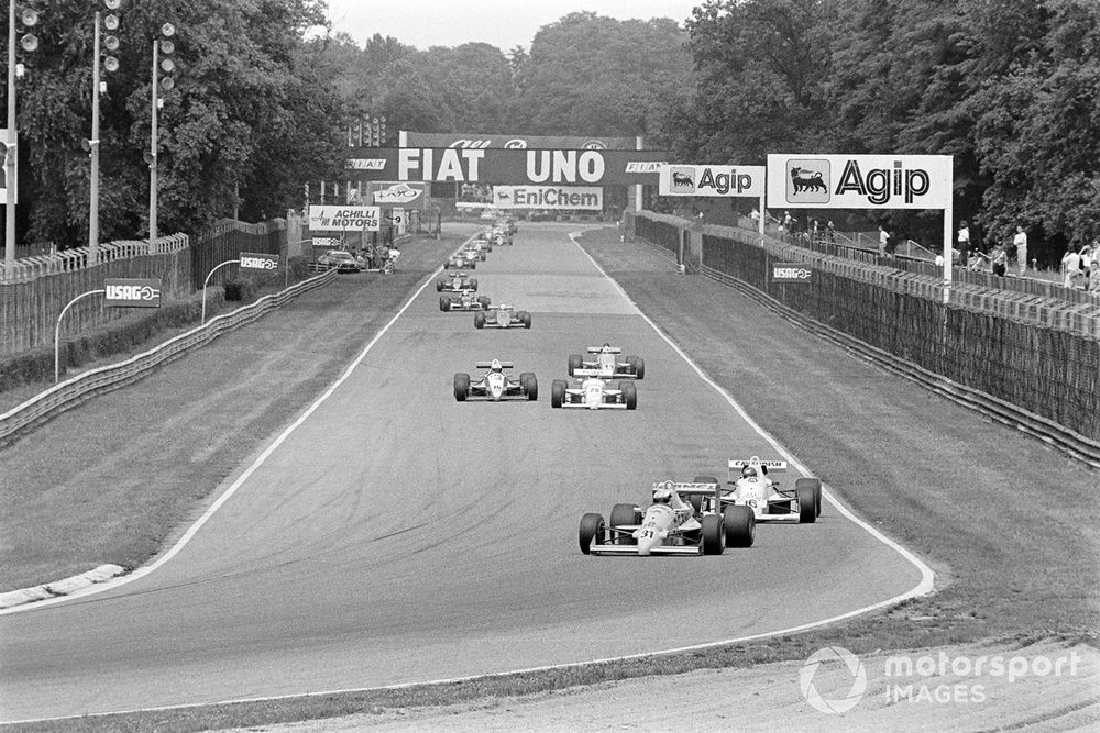 Herbert tore through the field after car changes during a red flag