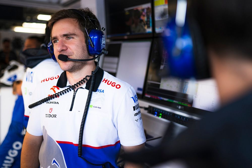 Alexandre Iliopoulos, race-engineer van Liam Lawson.