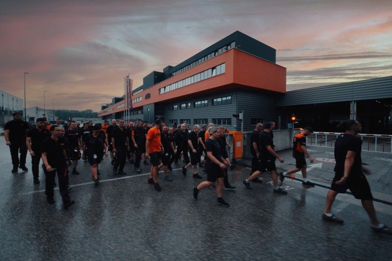 KTM aumenta su producción en Austria y la plantilla vuelve al trabajo