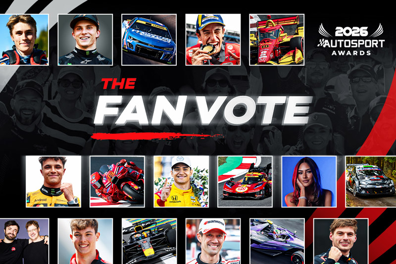 Autosport Awards 2026: Vote for Driver of the Year, Team of the Year, More
