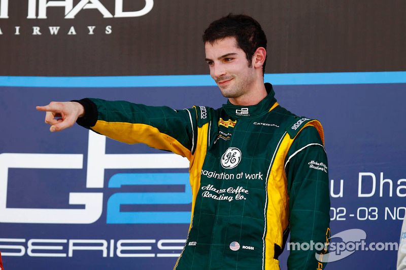 Race winner Alexander Rossi
