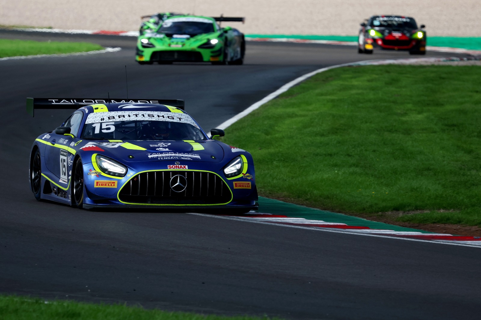 Reigning champion Dawson, now in GT World Challenge, returned for a one-off outing