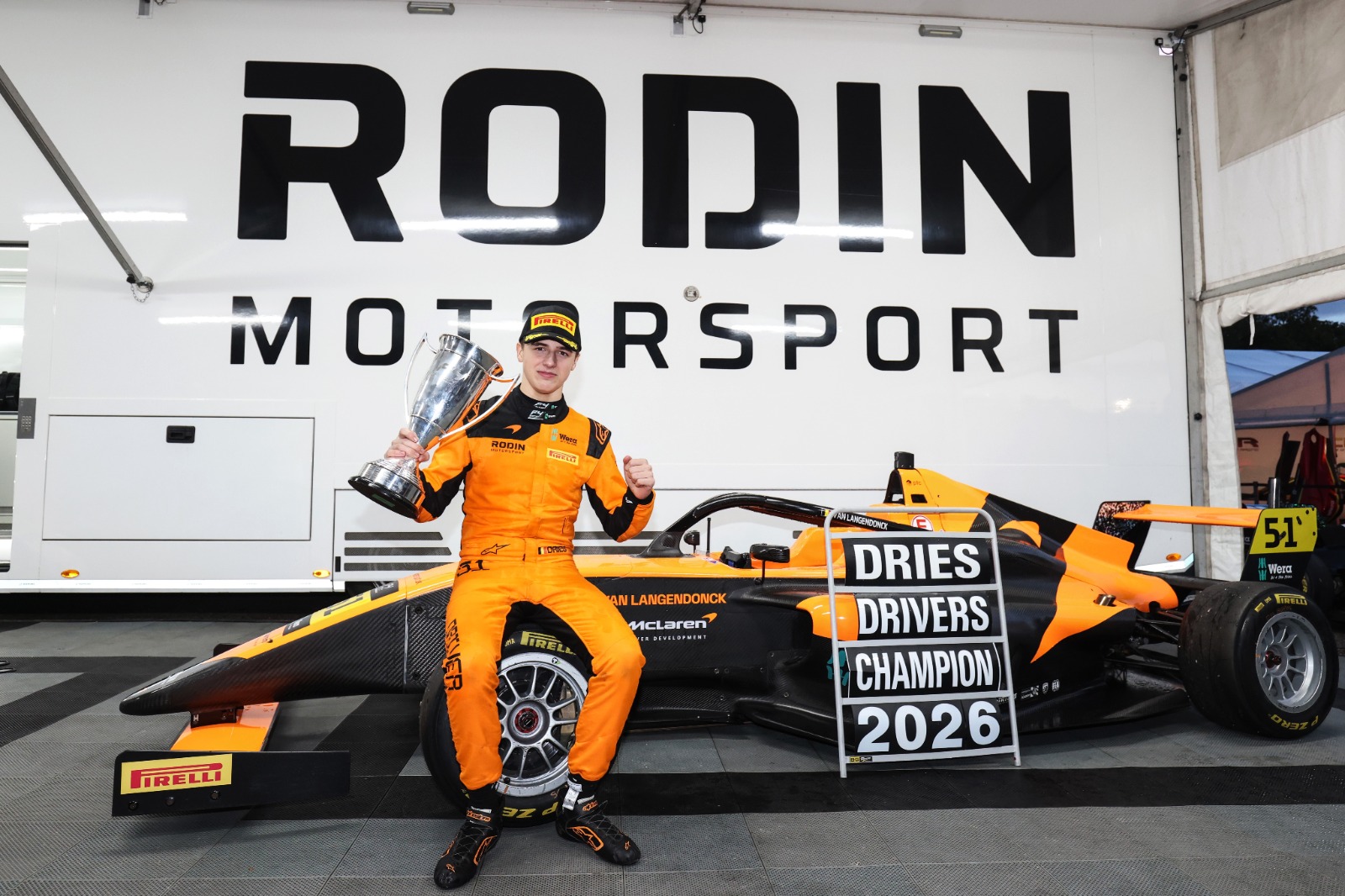 McLaren junior secured the spoils with runner-up spot in opening Brands race