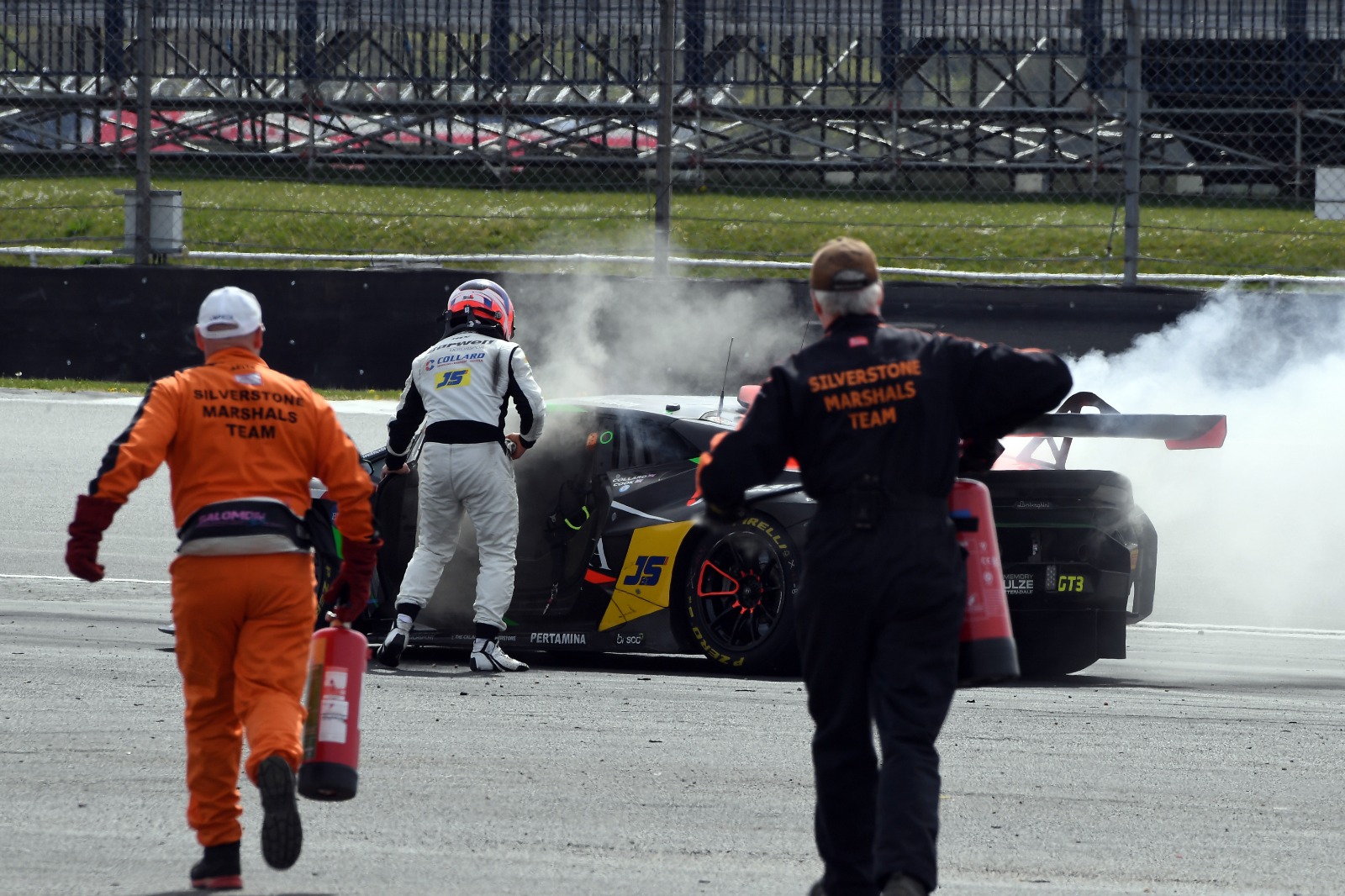 Engine failure but Collard and Cook out of action