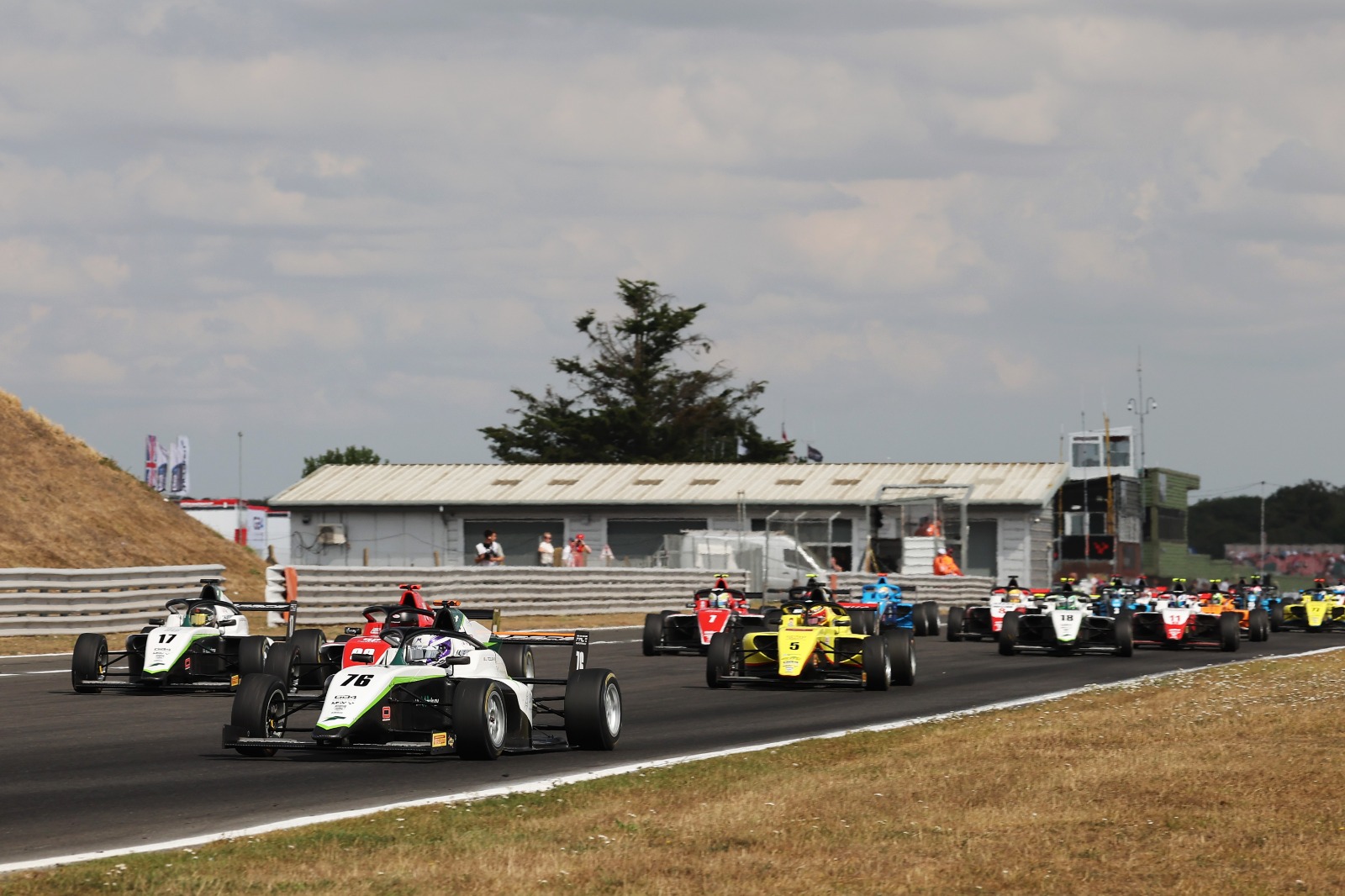 McLean took the spoils in GB4's landmark 100th race