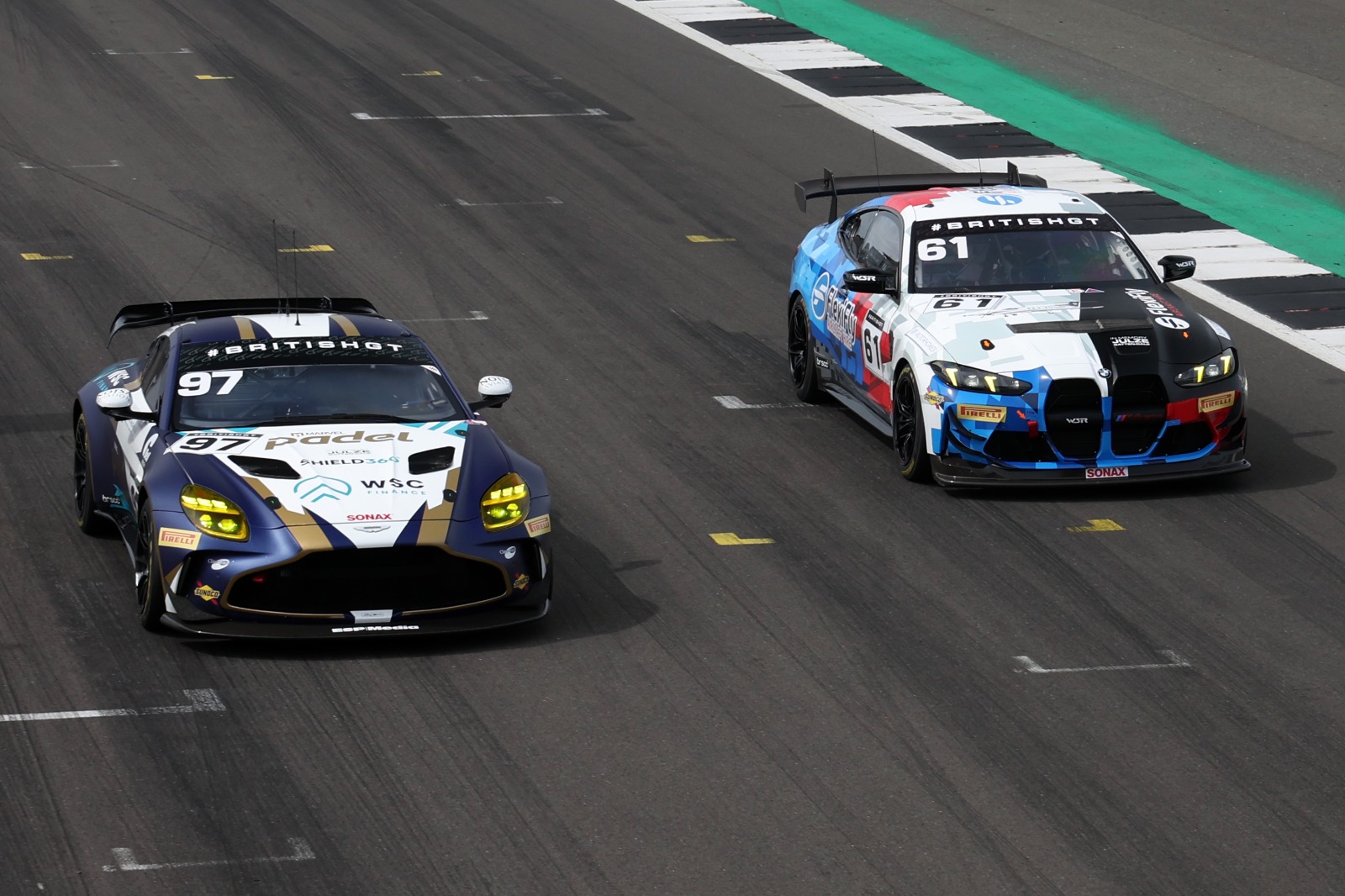 Turkington's British GT debut was a solid outing, even if a penalty denied his WSR squad from fighting at the front