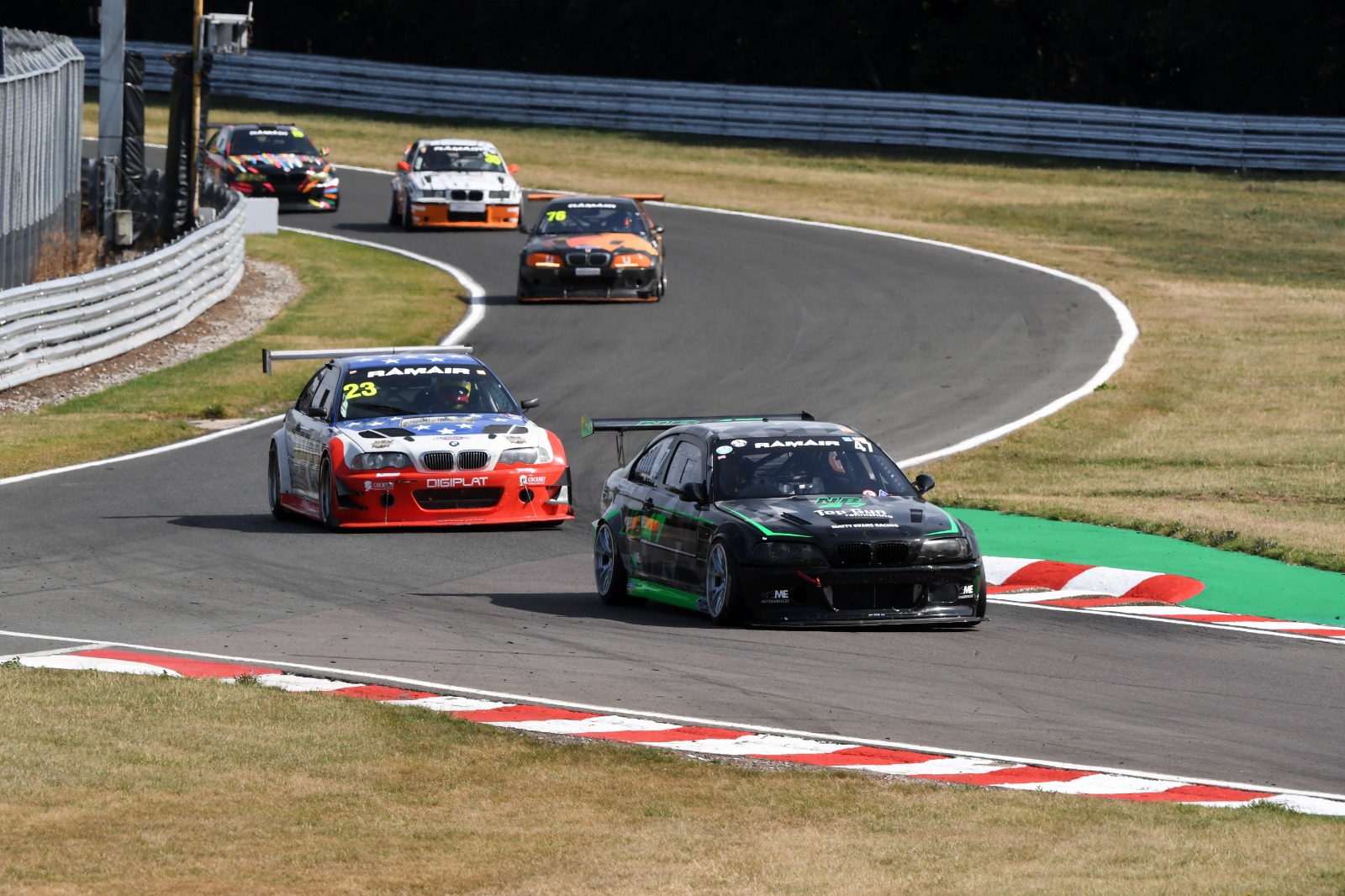 Bradley wrapped up the title with win in race two