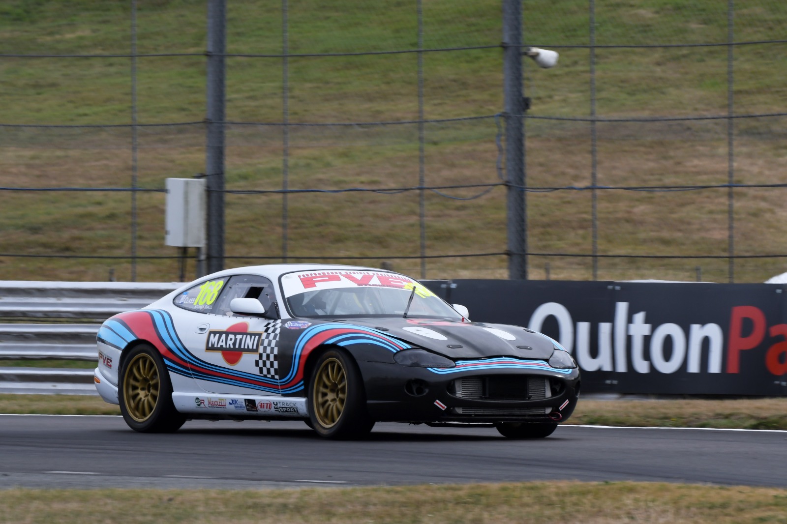 Dowell's Jaguar features a variety of gearbox, engine and exhaust tweaks