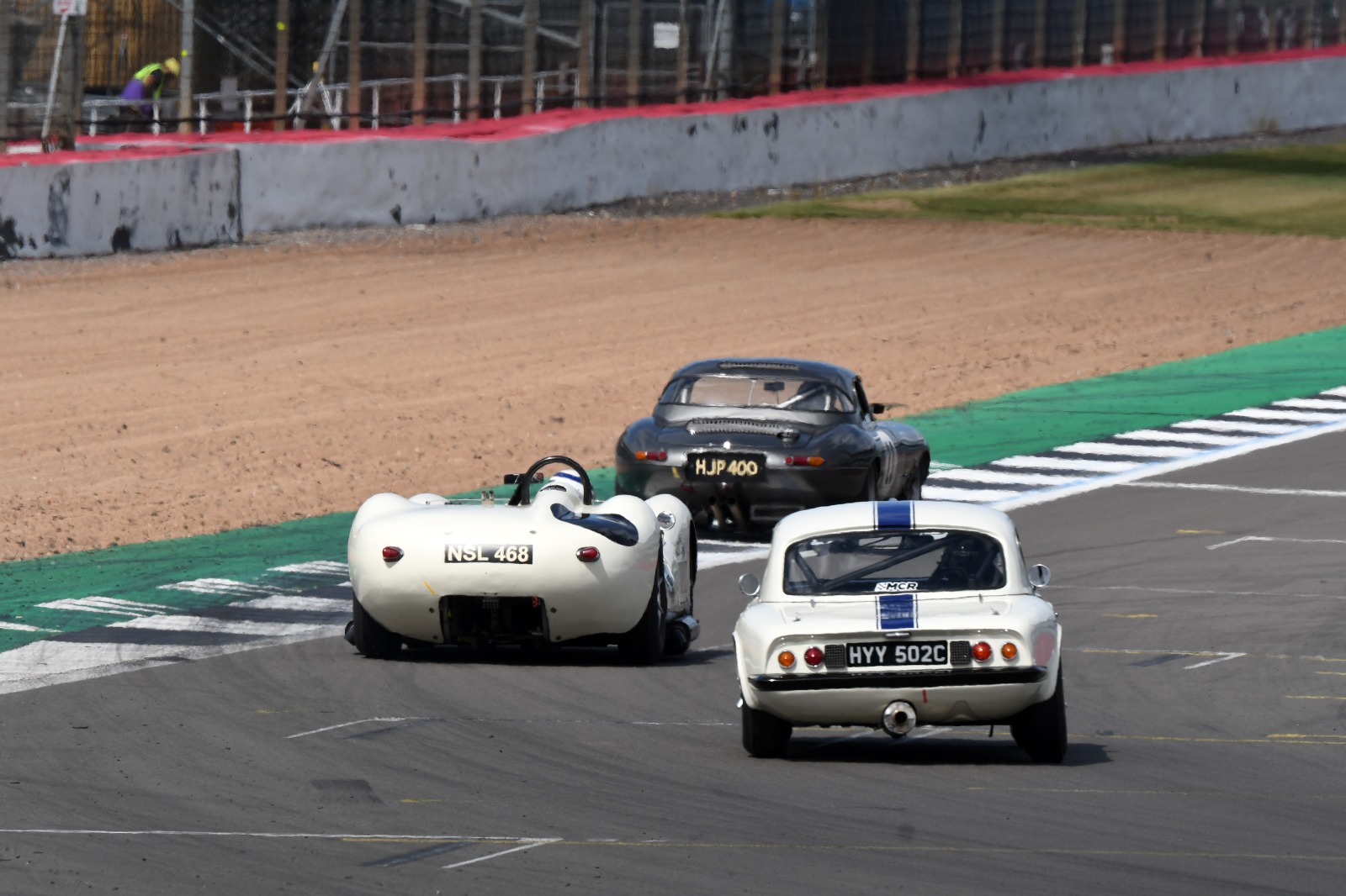 Kay and Hughes Elan was able to usurp the Lister and E-type ahead for GT & Sports Car Cup glory