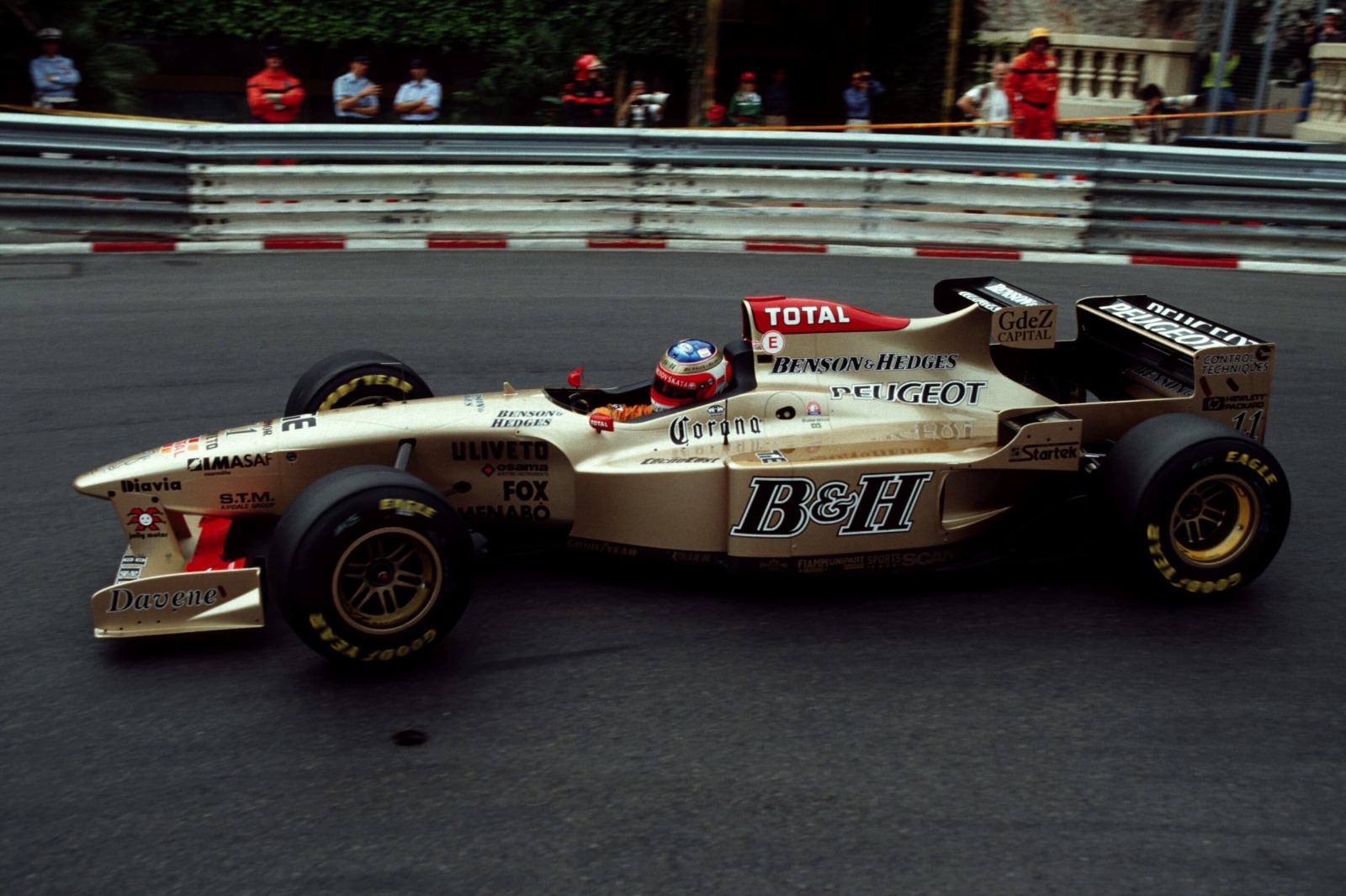 Rubens Barrichello, Jordan, 1996 Monaco