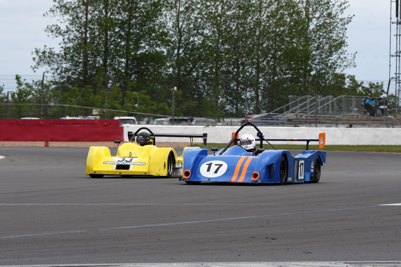 Reid (l) and Bartholomew shared 750 Formula honours