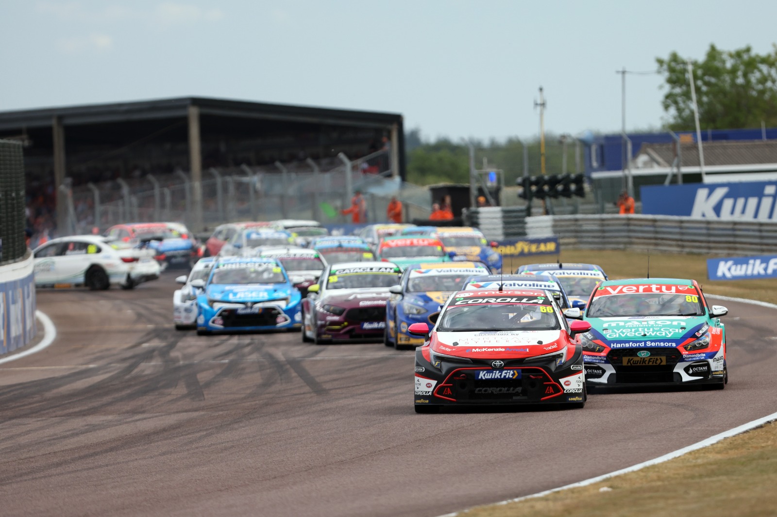 Thruxton was the BTCC's first race weekend after the summer break