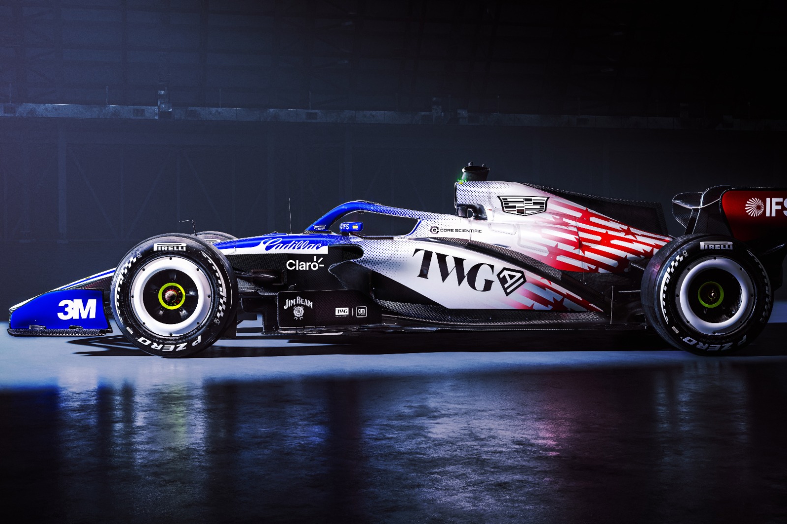 La decoración especial de Cadillac en Silverstone