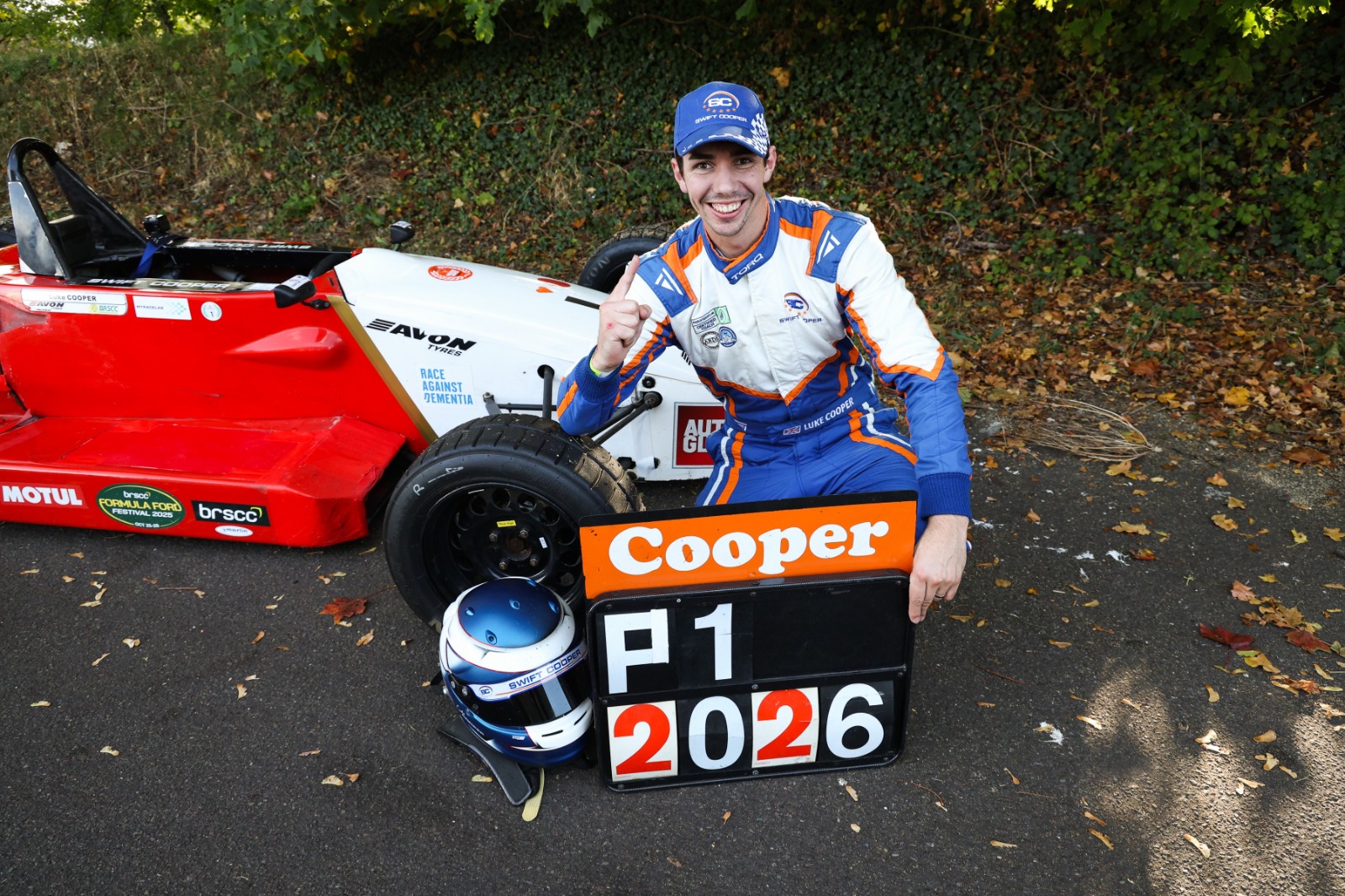 Cooper has joined the ranks of four-time Combe FF1600 champions 
