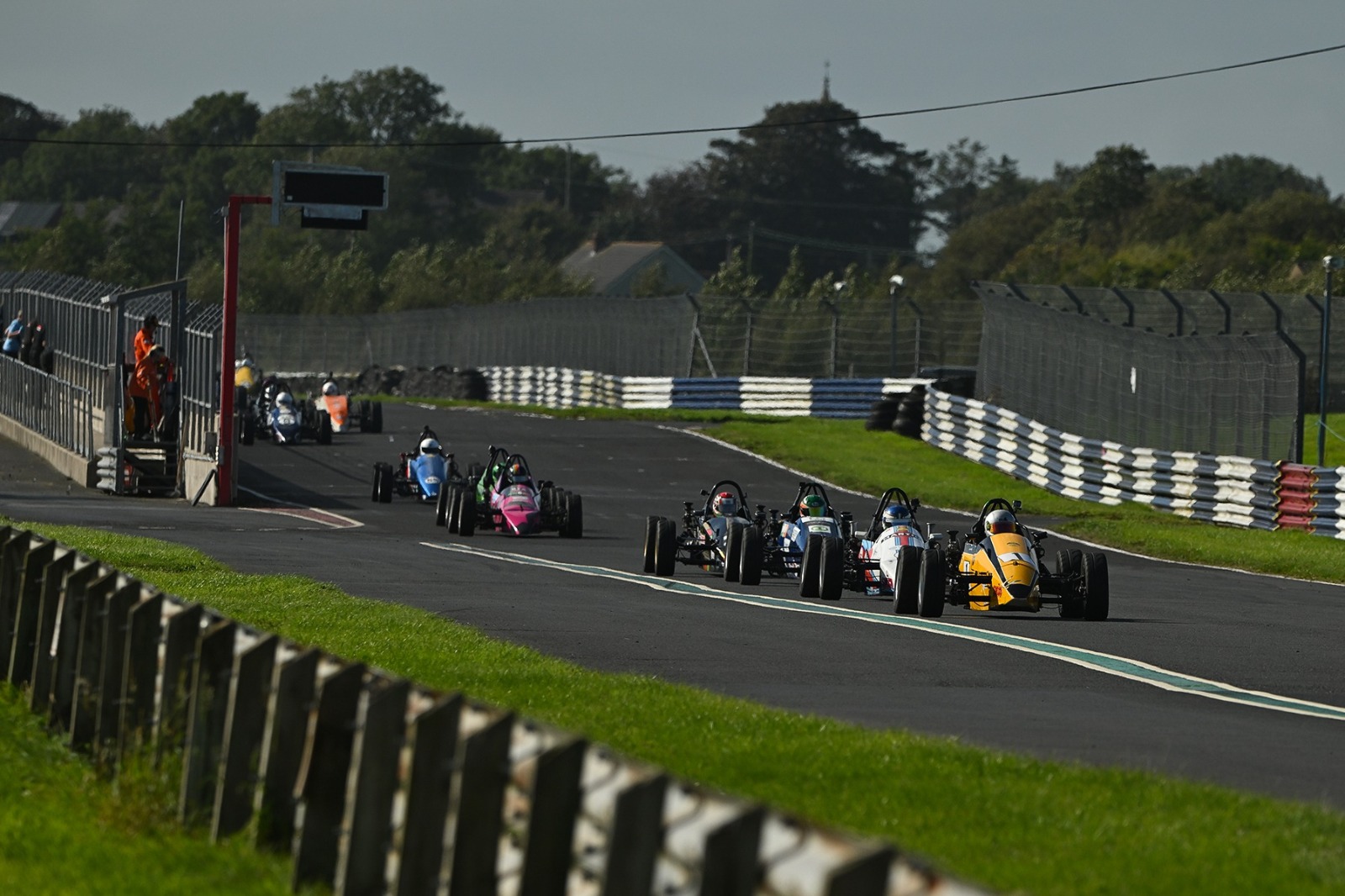 Buckley also had to work hard to defend against Formula Vee contenders for Emerson Fittipaldi Trophy victory