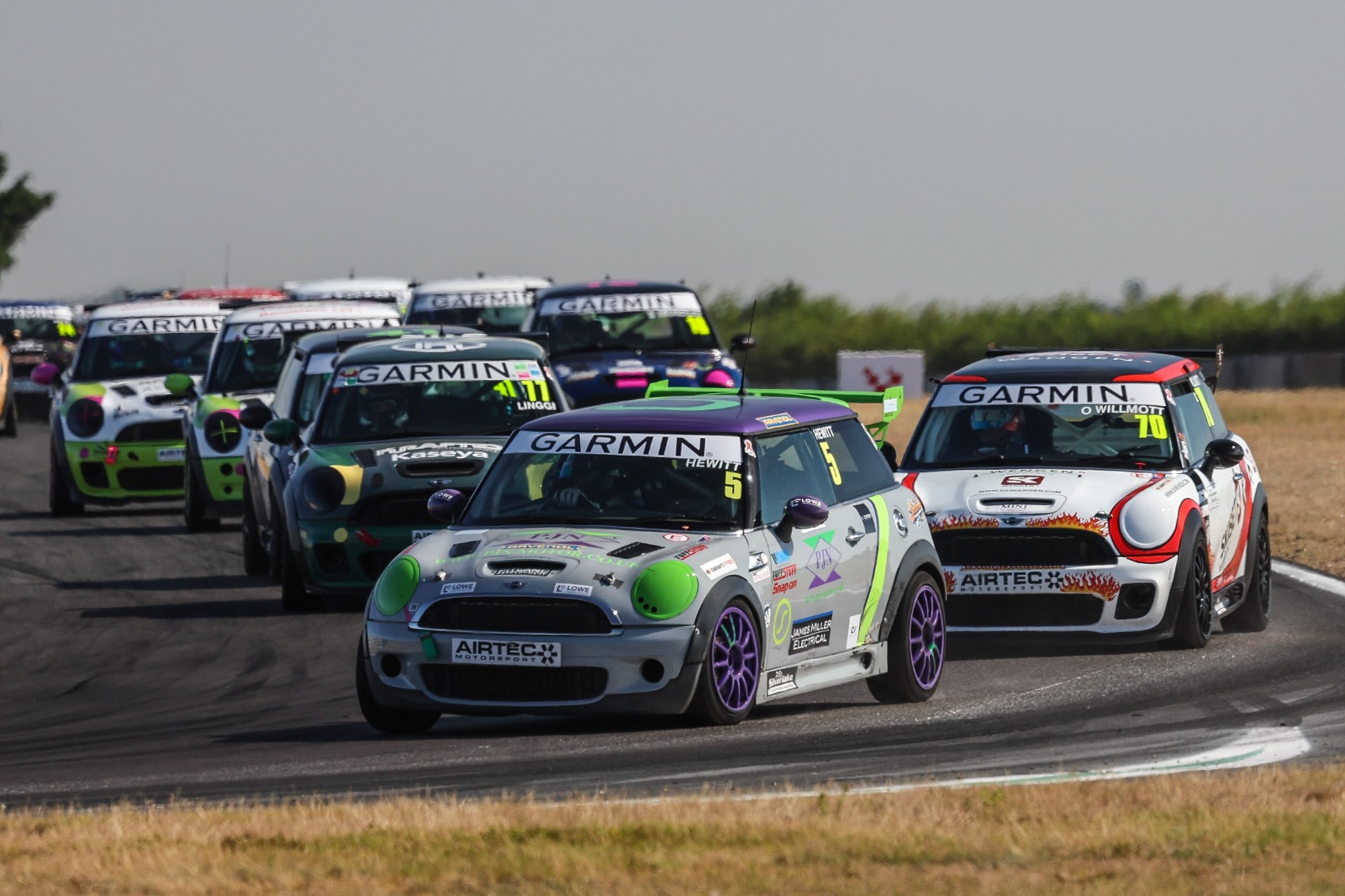 Local racer Hewitt could not be denied in the Mini Challenge Clubsport bouts