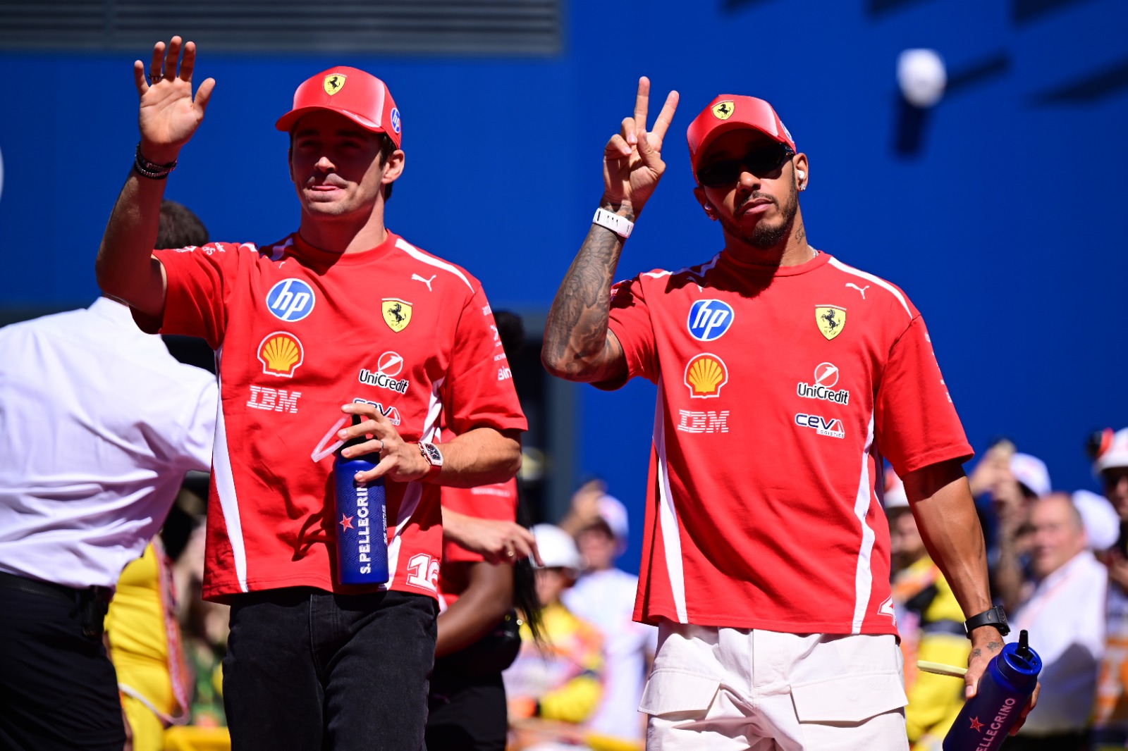Relations between Leclerc and Hamilton have come under strain this year as Hamilton has pushed Ferrari to support his world championship challenge