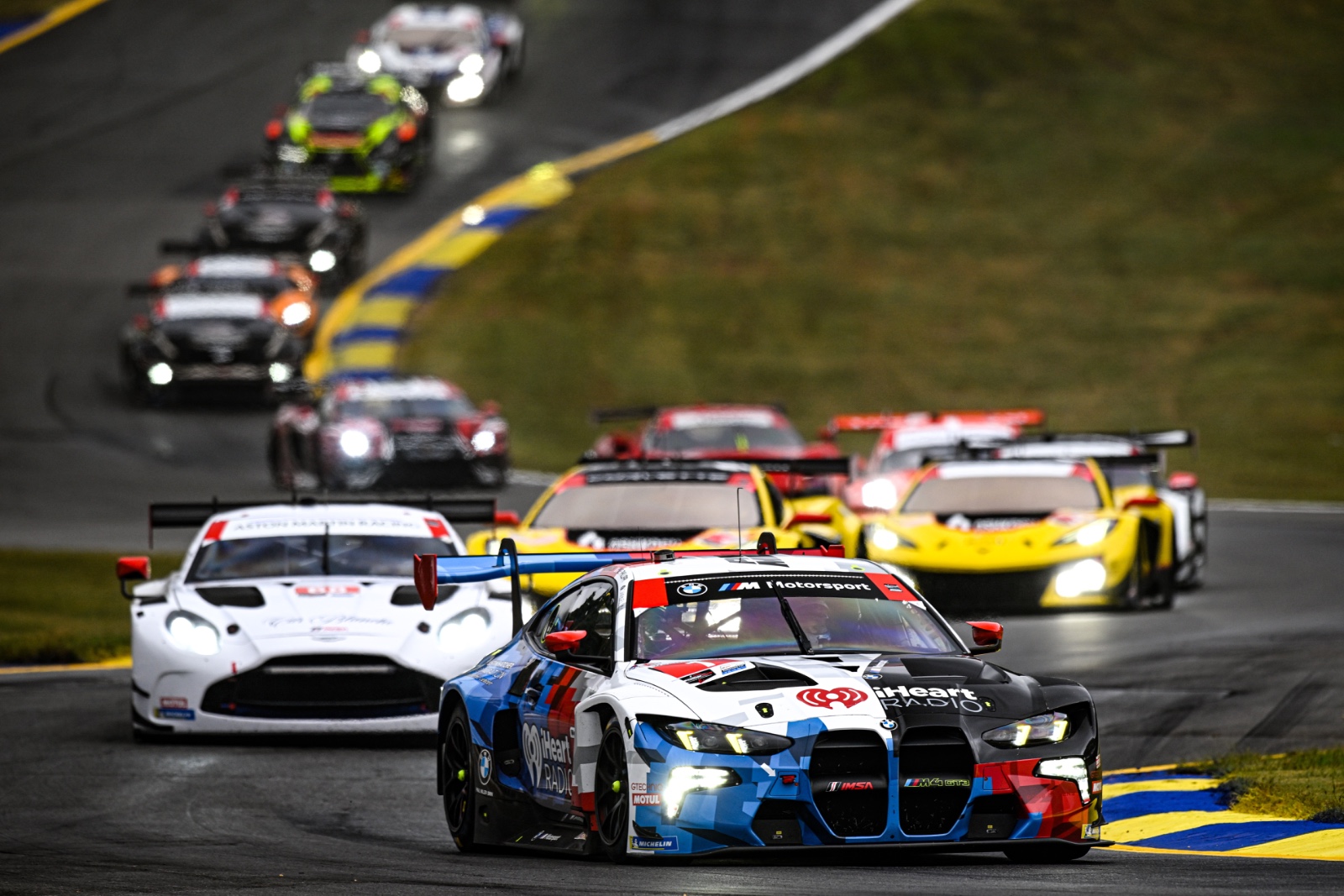 #1: Paul Miller Racing, BMW M4 GT3 EVO, GTD Pro: Neil Verhagen, Connor De Phillippi, Dan Harper, Start during the IMSA WeatherTech SportsCar Championship Motul Petit Le Mans on October 3, 2026 at Road Atlanta in Braselton, Georgia