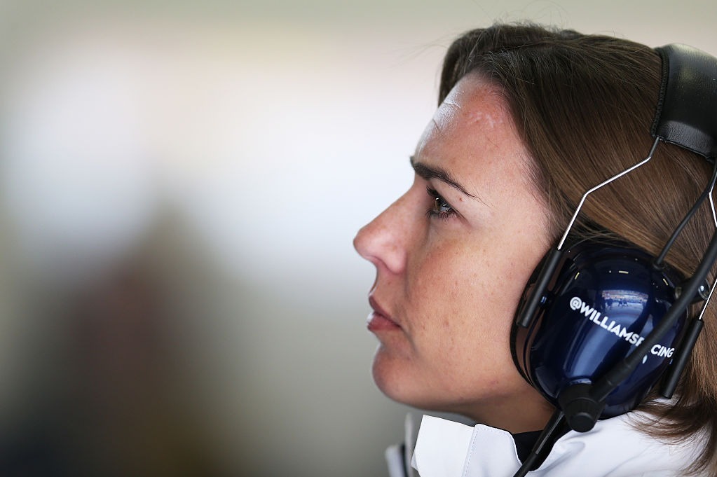 Claire Williams took over the day-to-day running of the Williams team when father Frank stepped back in 2013