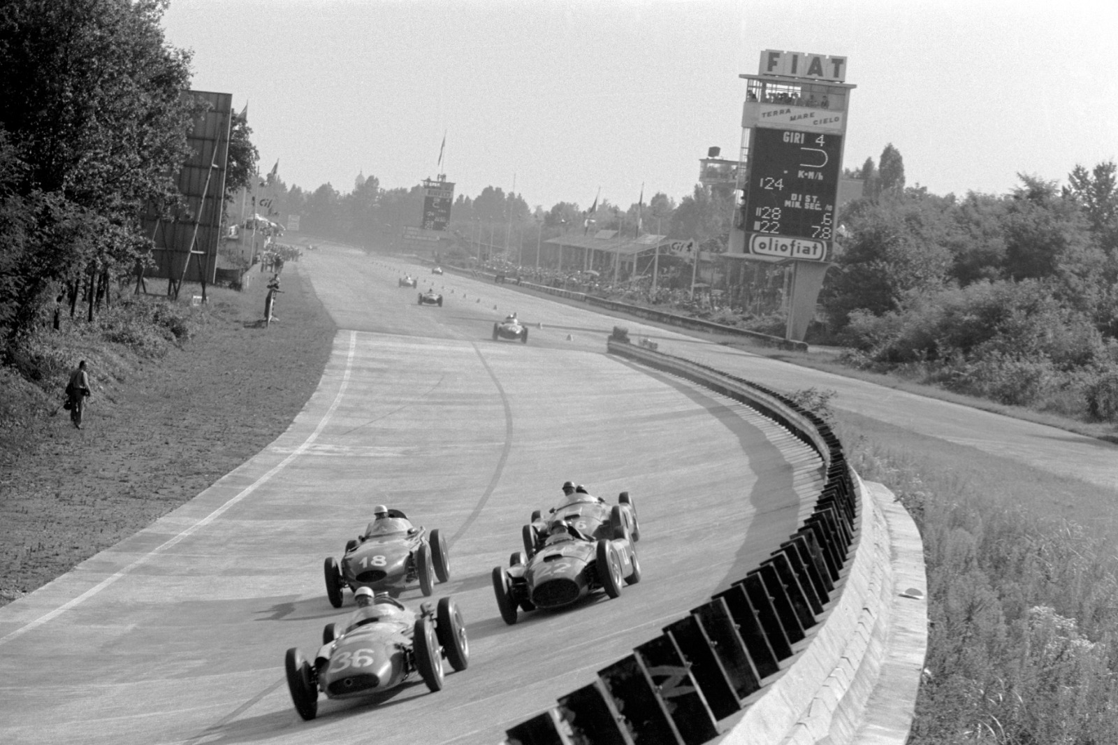 Combined road and banking course at Monza provided a stern test of mechanicals and bonhomie