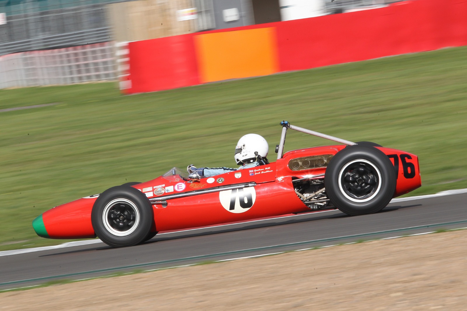 Child bounced back from race-two woes to complete HGPCA double in Brabham