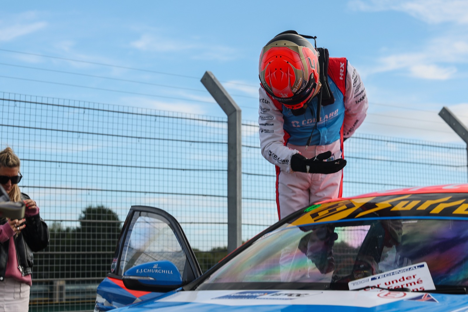 Collard departs while sat fourth in the championship with seven podiums