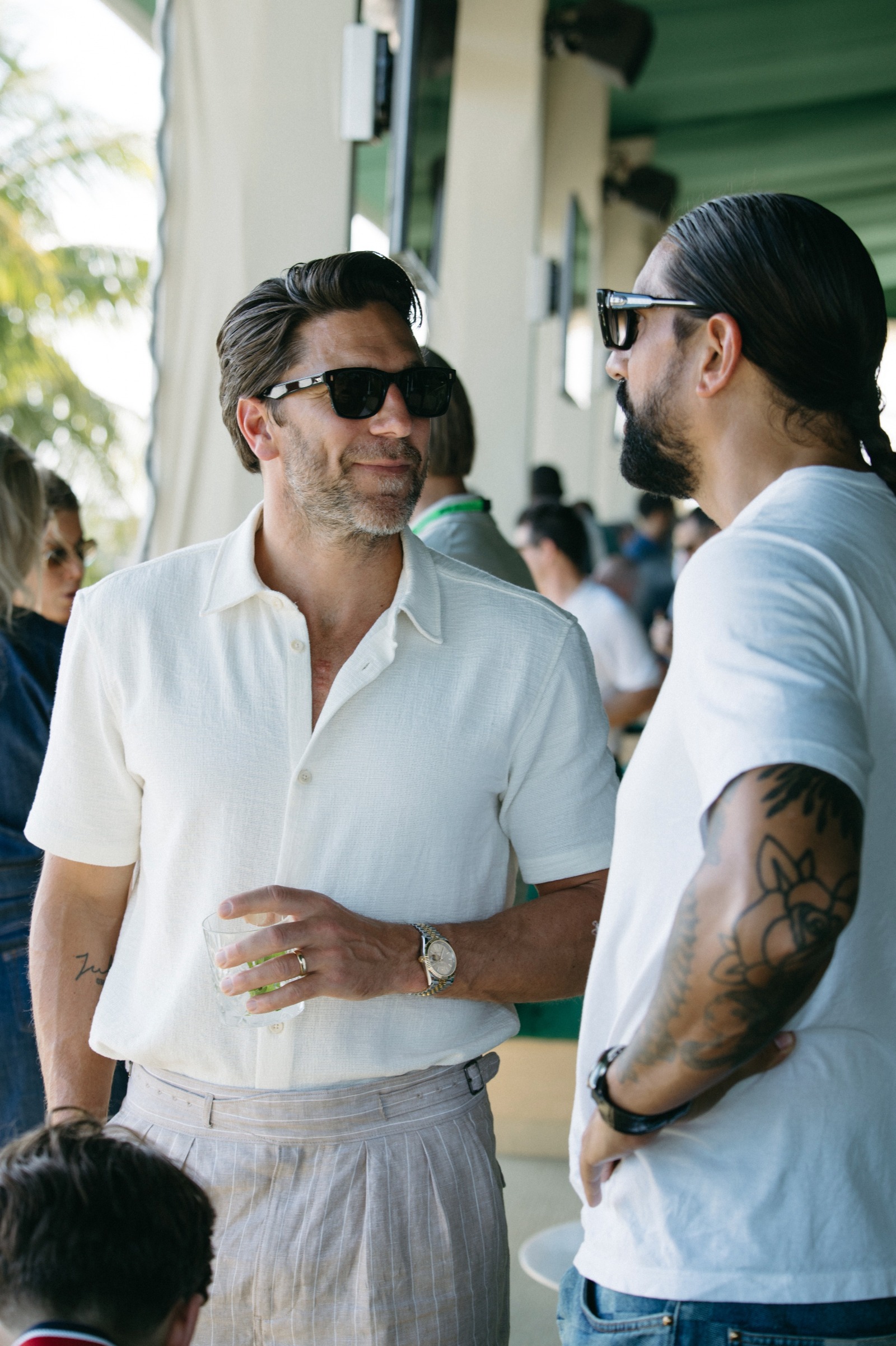 F1 The Movie's Javier Bardem in the Palm Club