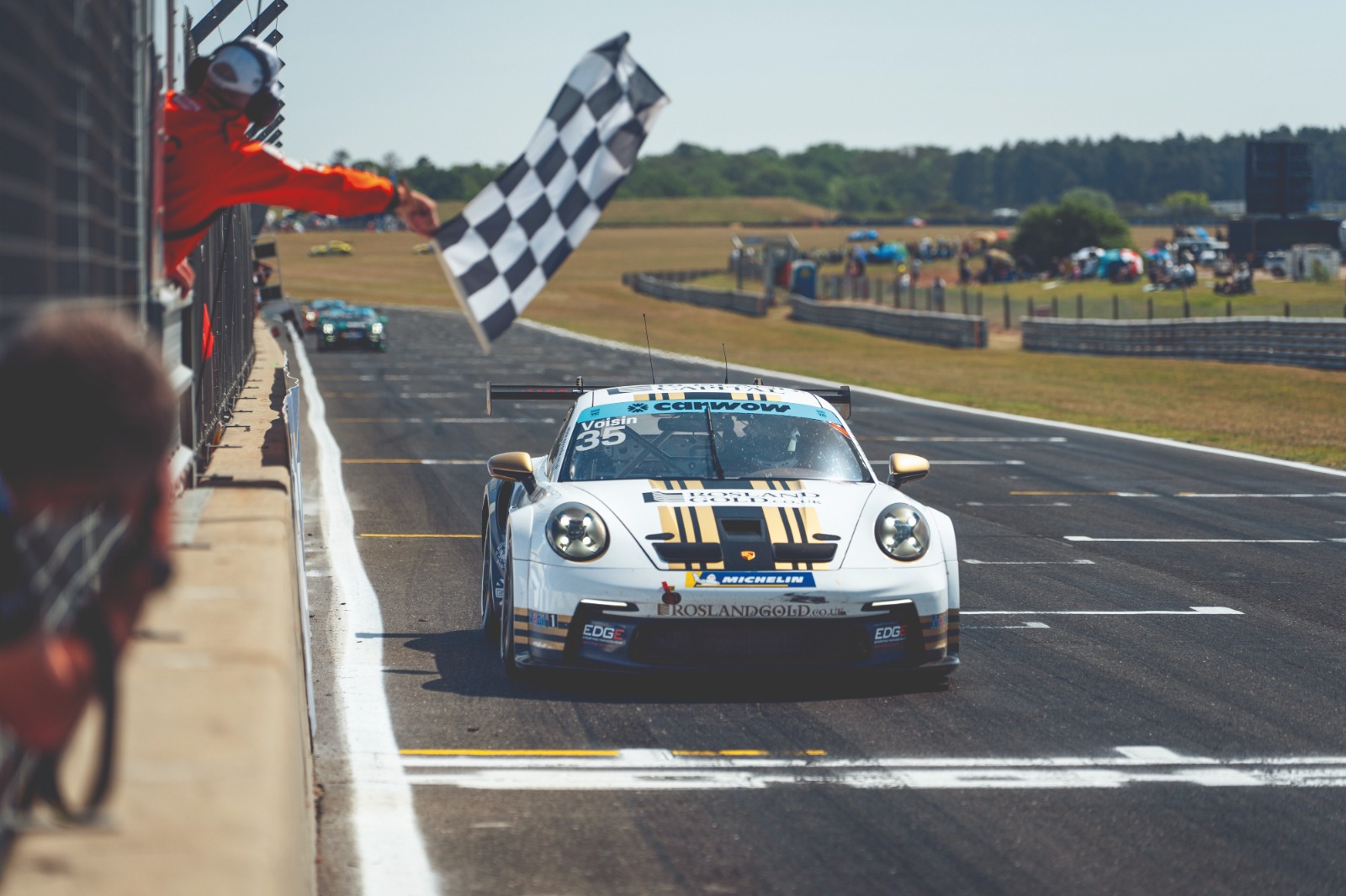 Voisin has made an instant impression and aims to climb the Porsche ranks