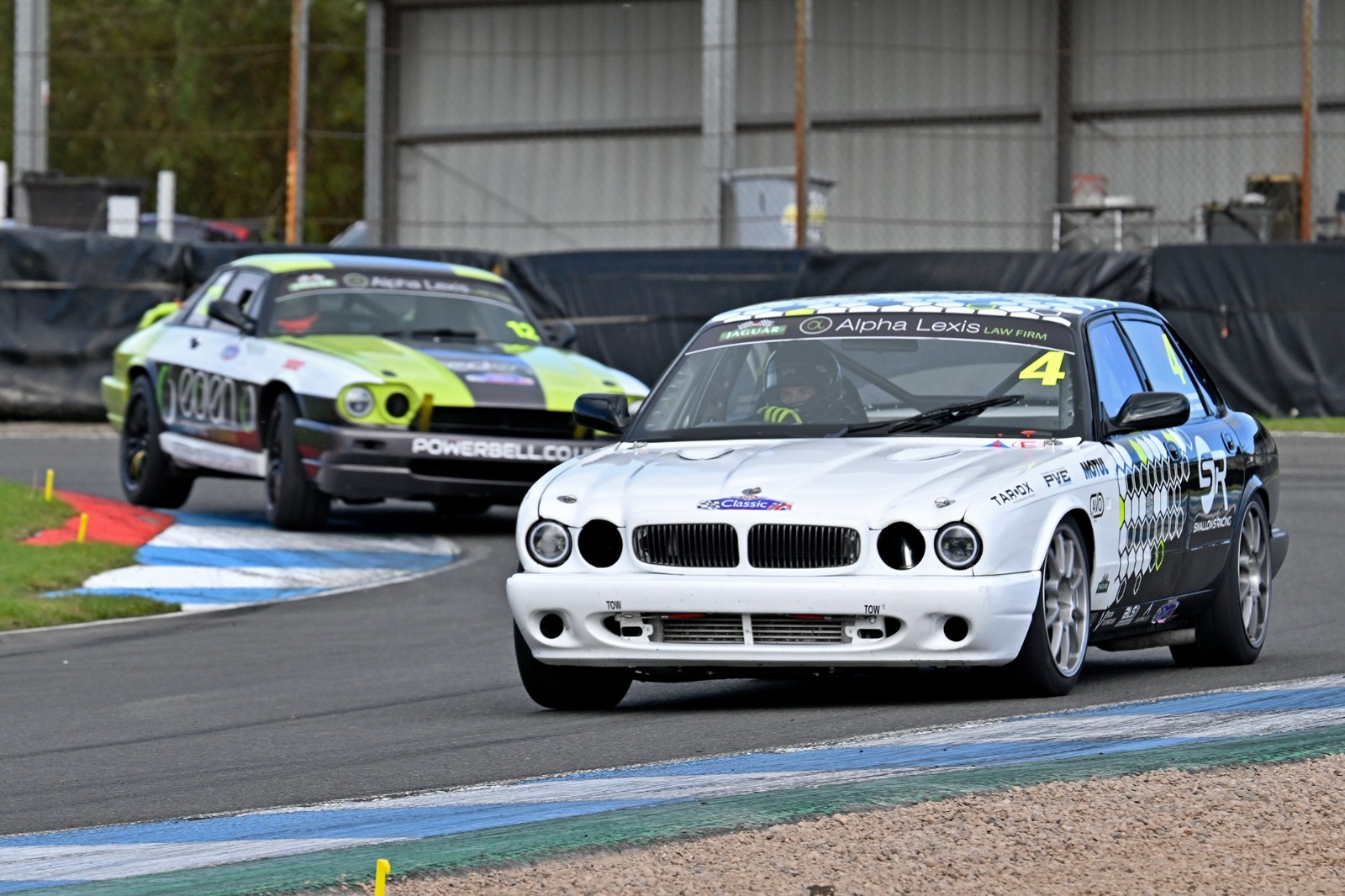 Tom Robinson took the win in Jaguar opener
