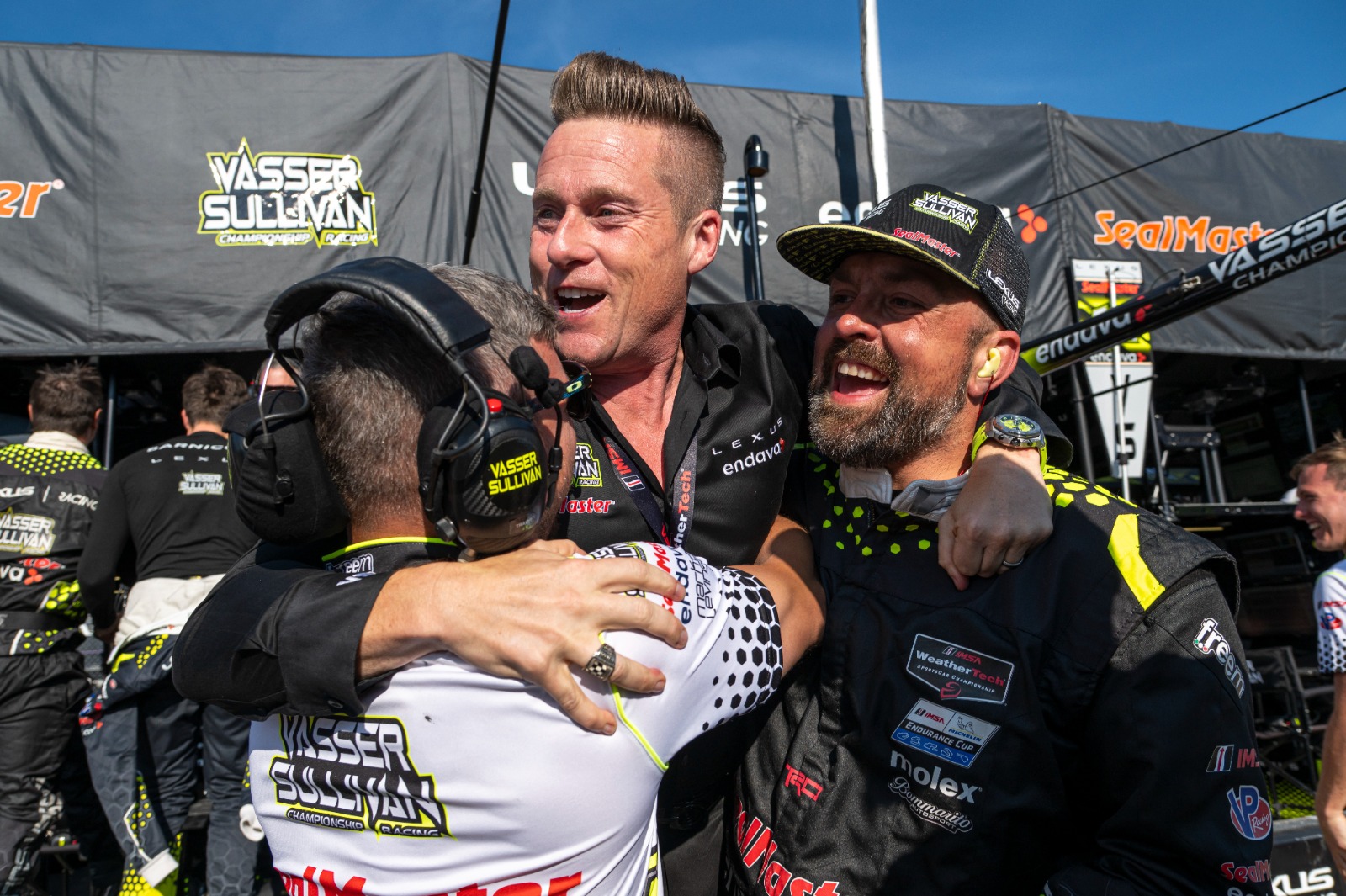 Travis Morgan (left), James 'Sulli' Sullivan (middle), Bozi Tatarevic (right)