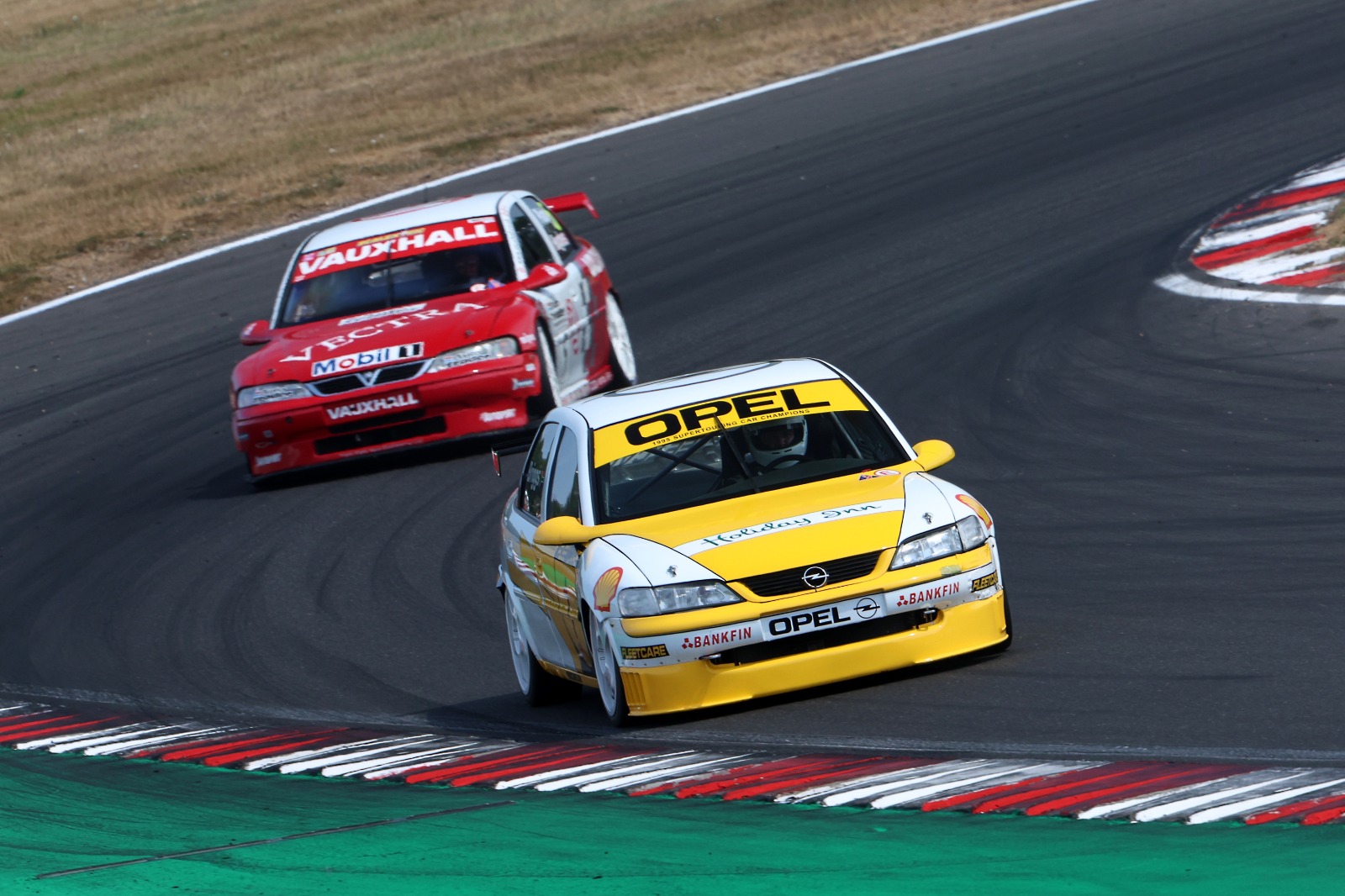 There was a win apiece for Whelan's Opel example and Hughes' Vauxhall version
