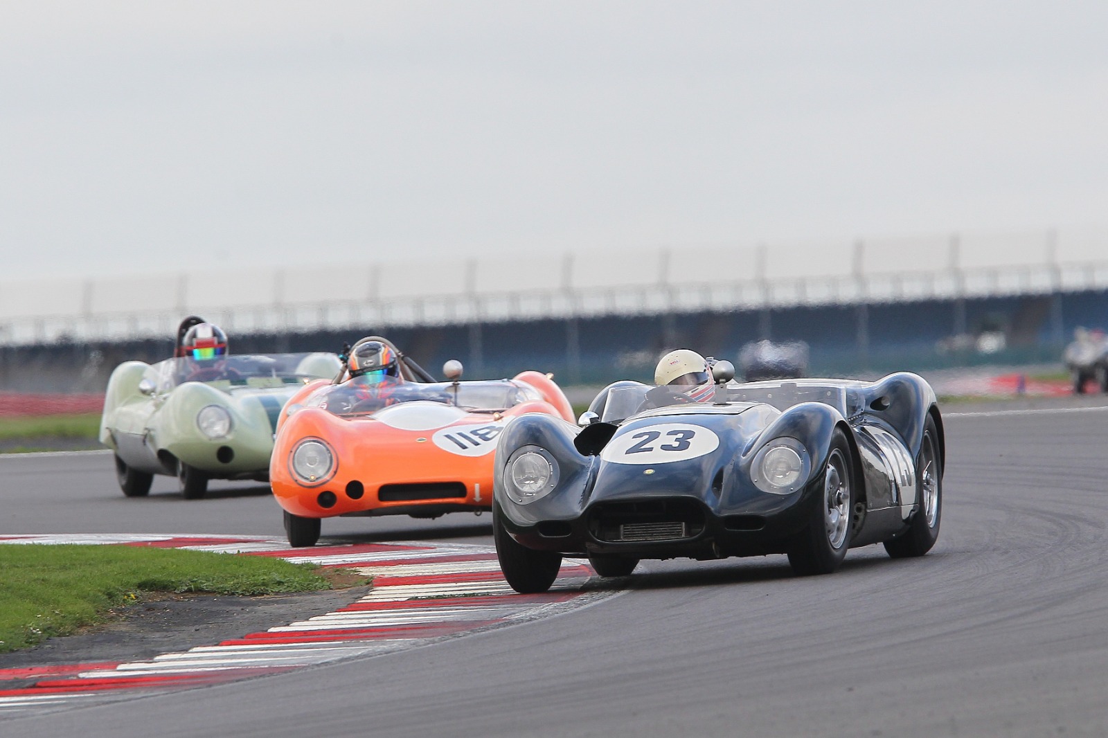 Brundle overcame pro driver success penalty to triumph in Woodcote & Stirling Moss Trophies contest