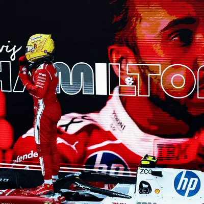F1 - Lewis Hamilton's first Ferrari victory