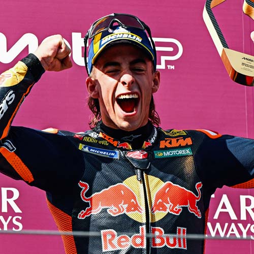 Pedro Acosta becomes MotoGP race winner